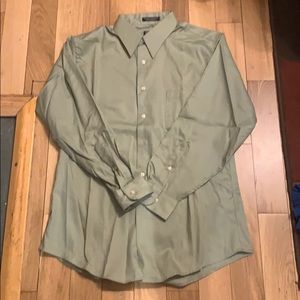 Arrow green button down